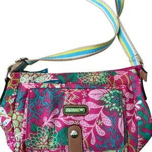 Lily Bloom Pink Floral Crossbody Bag
